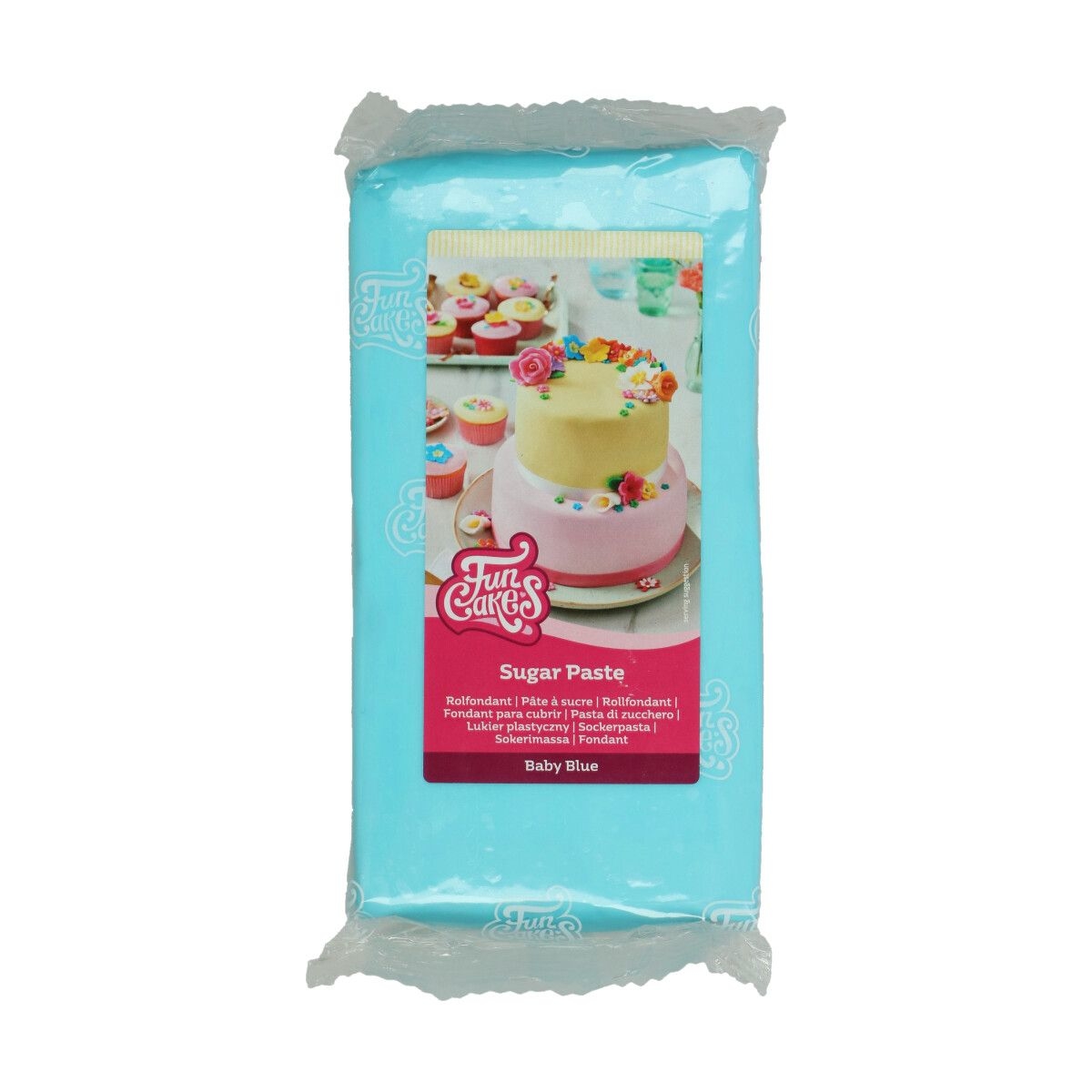 Pâte à sucre - Bleu bébé - 1kg