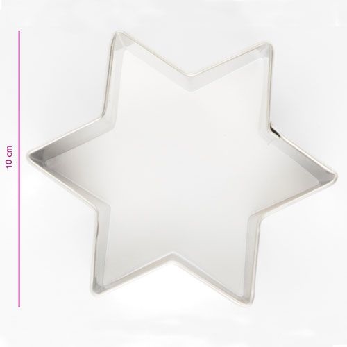 FIN DE SERIE Emporte Pièce Etoile en Plastique 10 cm (x1) -   - Achat, Vente