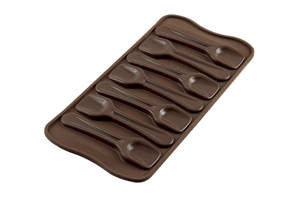 Moule à chocolat en silicone - Cuillères gourmandes