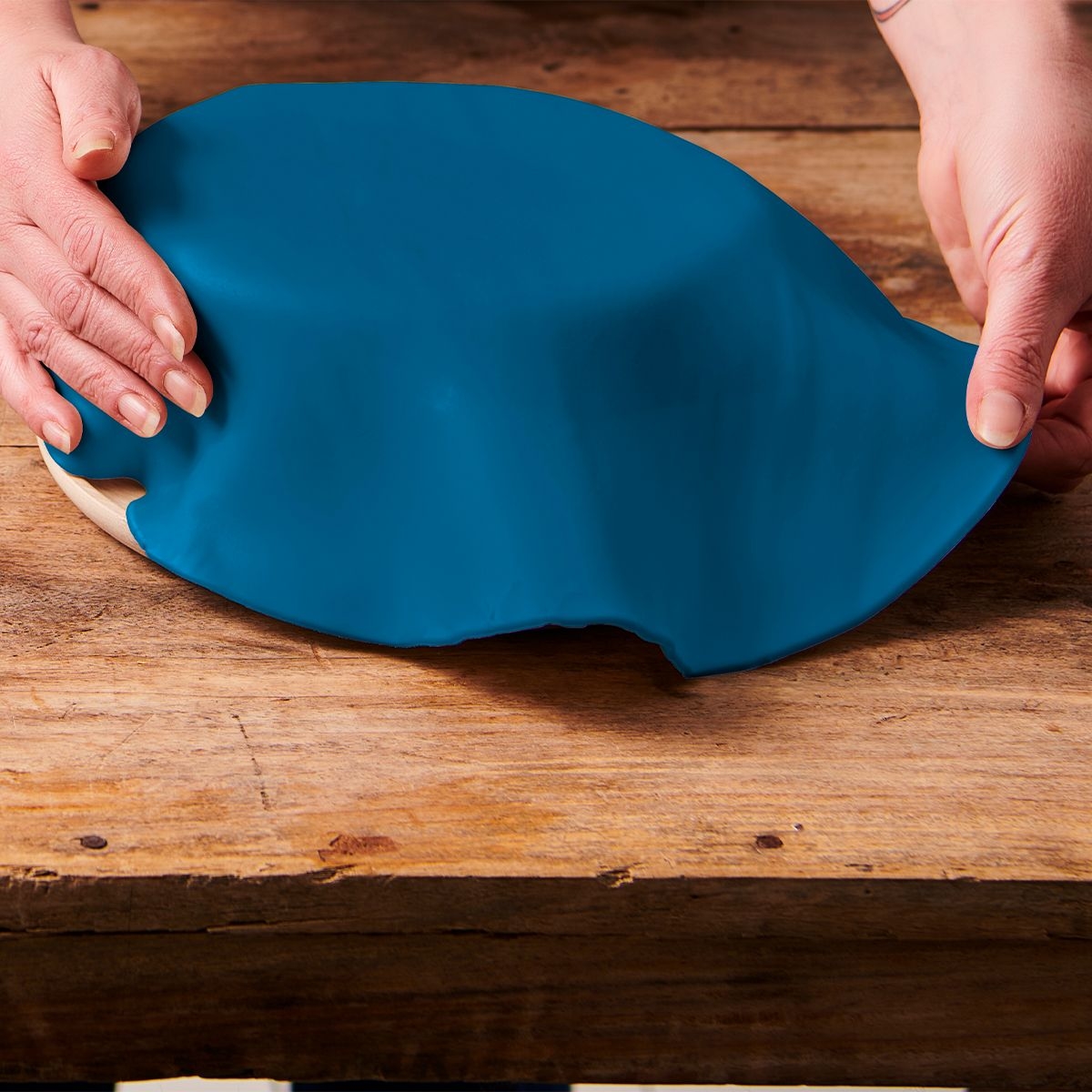 FunCakes Pâte à Sucre Sea Blue: facile à utiliser, lisse, flexible