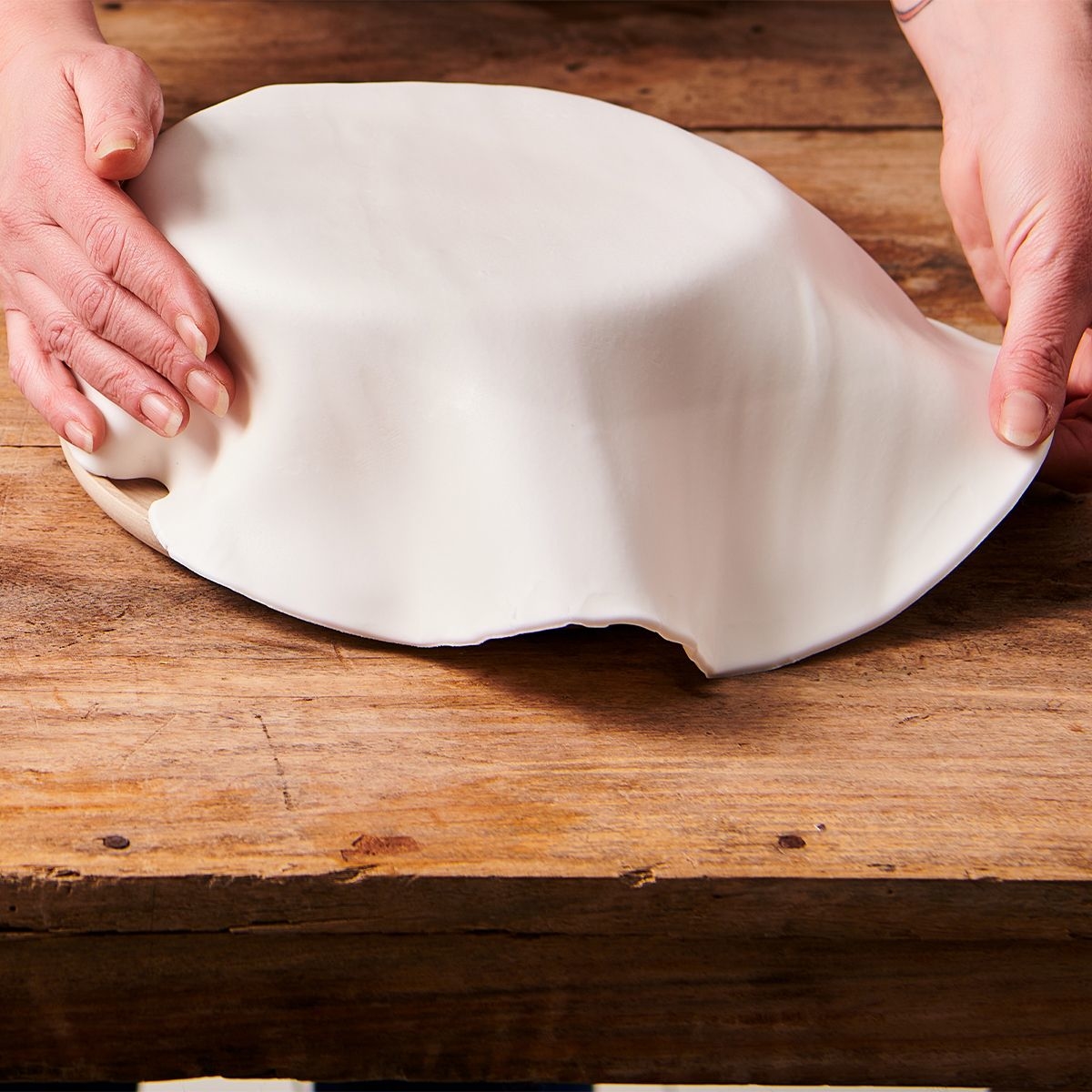 Rouleau de pâte à sucre blanche 430 g - Cuisine créative