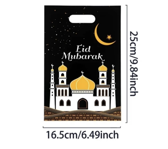 10_sachets_avec_poignees_eid_mubarak__-_noir