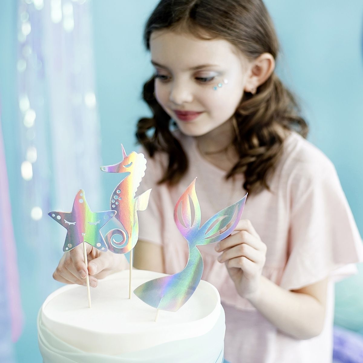 decors_a_planter_cake_topper_-theme__sirene_-_3_pieces