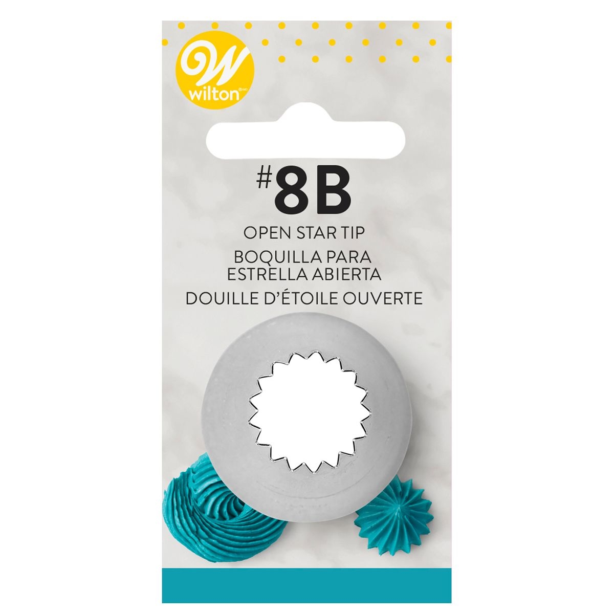 WILTON Douille #8B étoile ouverte